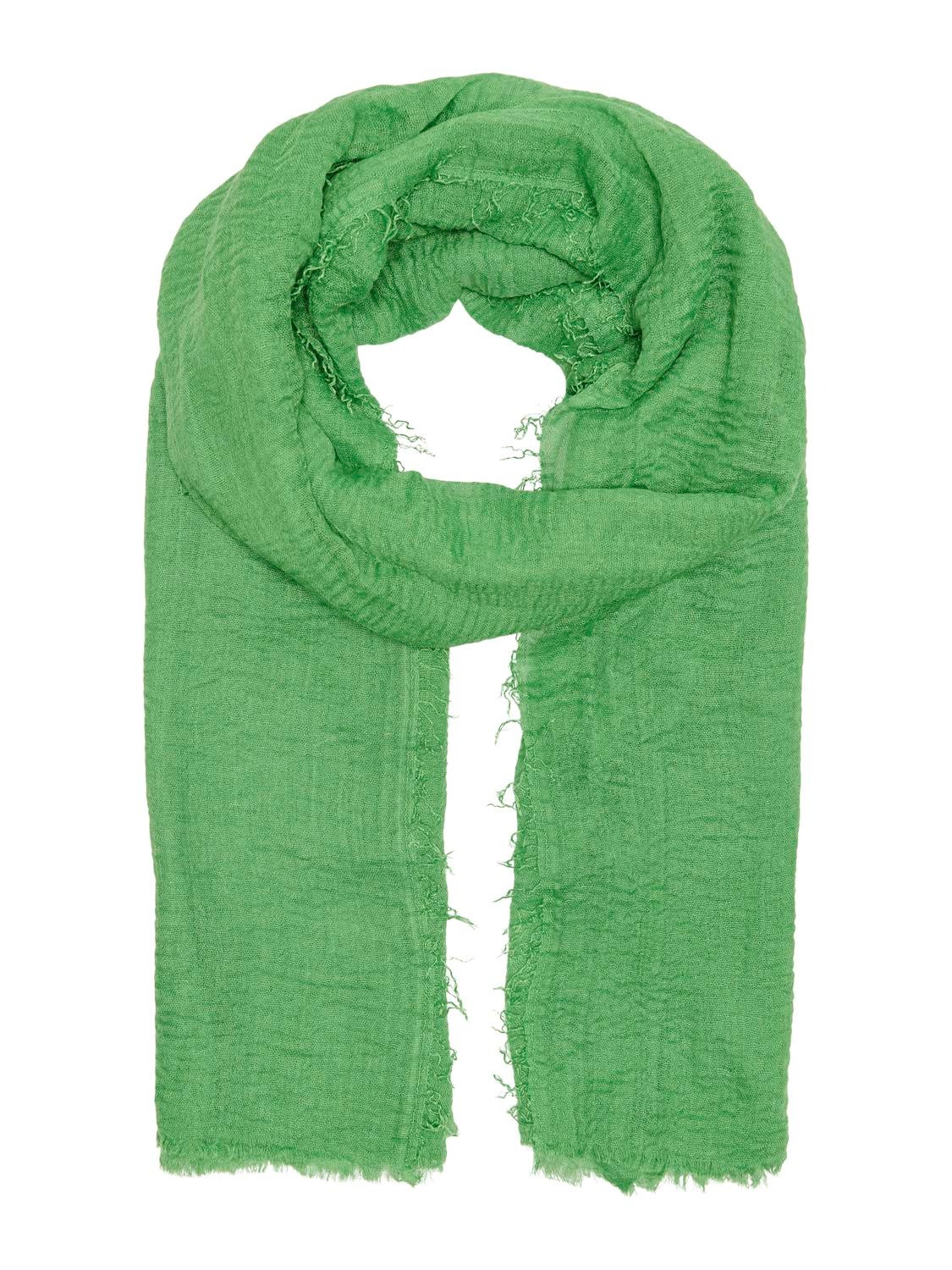 ONLY Solid color scarf -Green Bee - 15312140