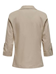 ONLY Loose Fit Reverse Blazer -Oxford Tan - 15312199
