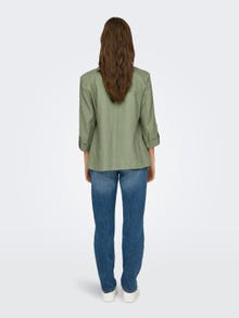 ONLY Loose Fit Reverse Blazer -Oil Green - 15312199