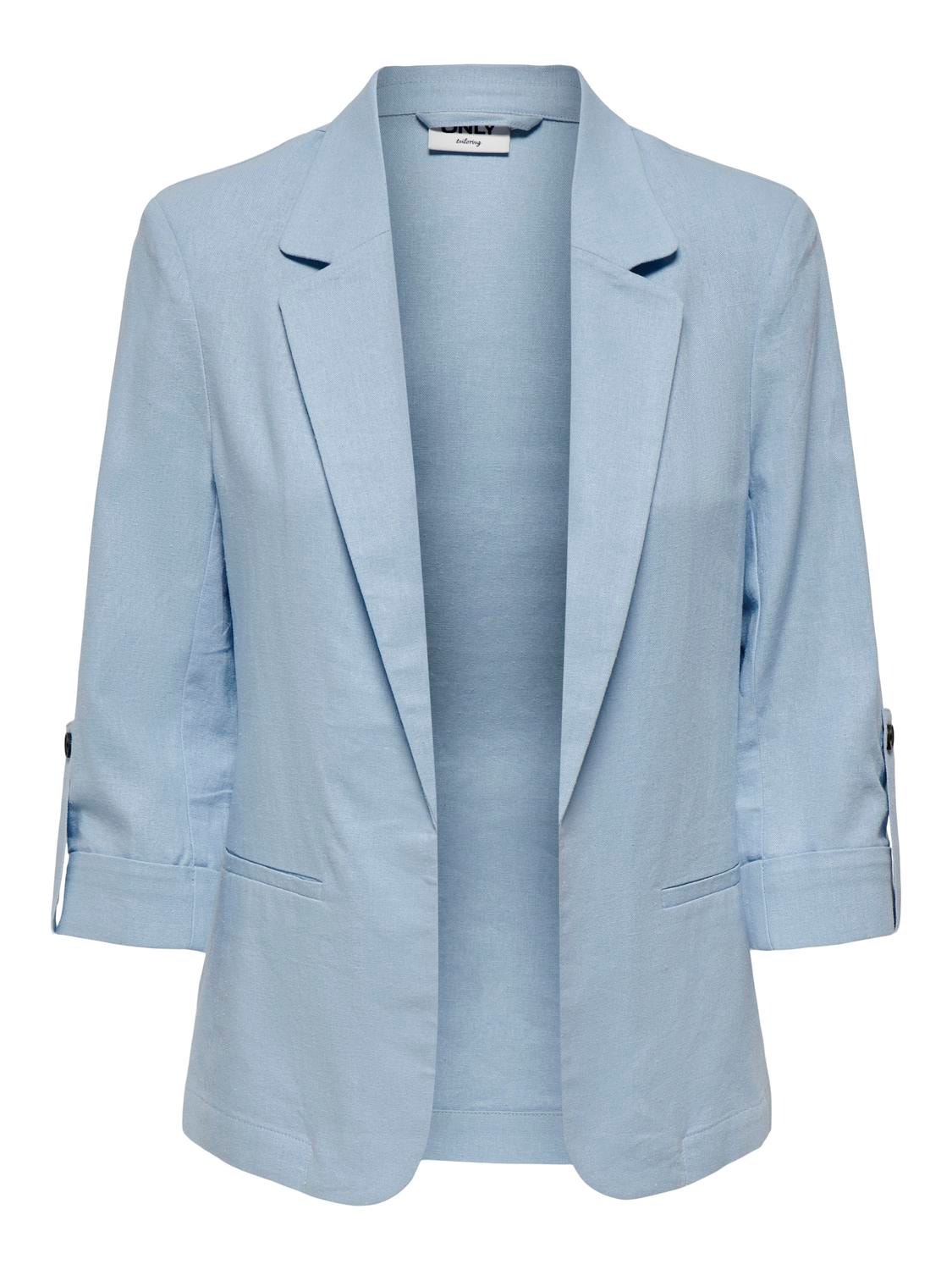 ONLY Blazers Loose Fit Col à revers -Cashmere Blue - 15312199
