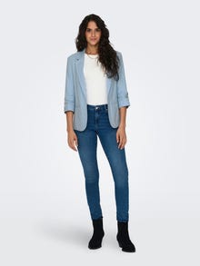 ONLY Blazer Loose Fit Reverse -Cashmere Blue - 15312199