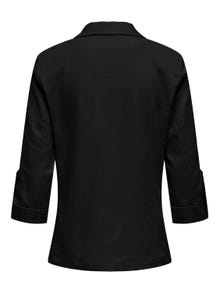 ONLY Loose Fit Reverse Blazer -Black - 15312199
