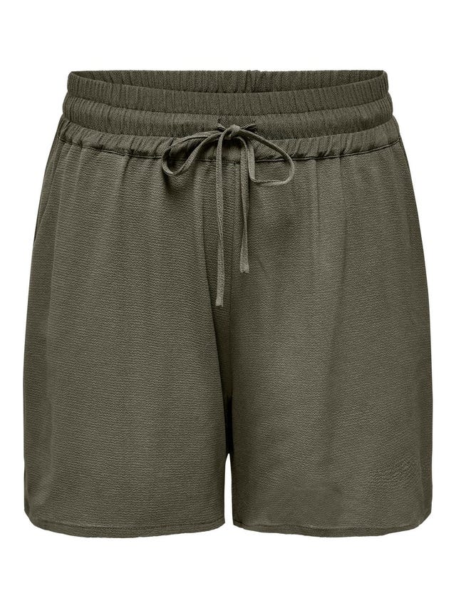 ONLY Curvy bindebånd shorts - 15312230