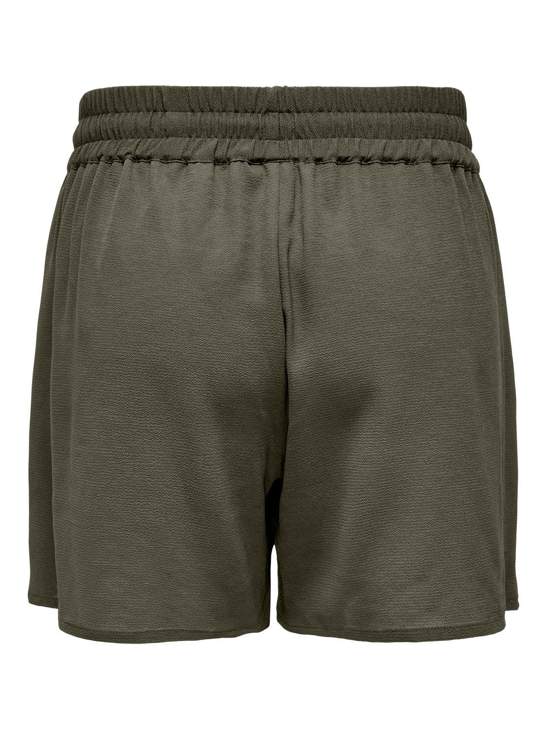 ONLY Curvy bindebånd shorts -Kalamata - 15312230