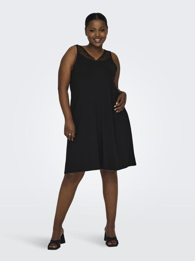 ONLY Regular Fit V-Neck Long dress - 15312268