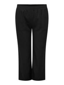 ONLY Pantalons Straight Fit -Black - 15312290