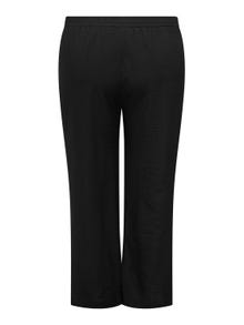 ONLY Pantalones Corte straight -Black - 15312290