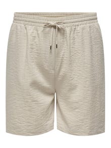 ONLY Normal passform Shorts -Pumice Stone - 15312292