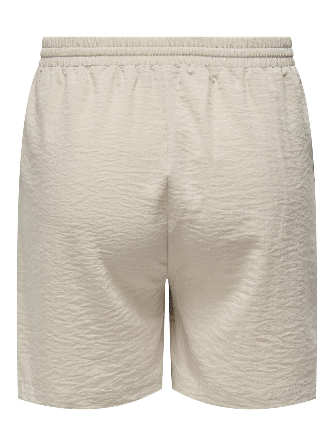 ONLY Regular Fit Shorts -Pumice Stone - 15312292