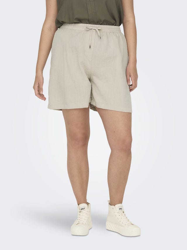 ONLY Curvy tie string shorts - 15312292