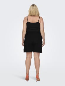 ONLY Curvy bindebånds shorts -Black - 15312292
