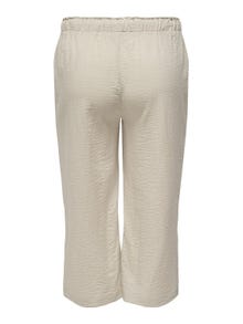 ONLY Regular Fit Trousers -Pumice Stone - 15312294