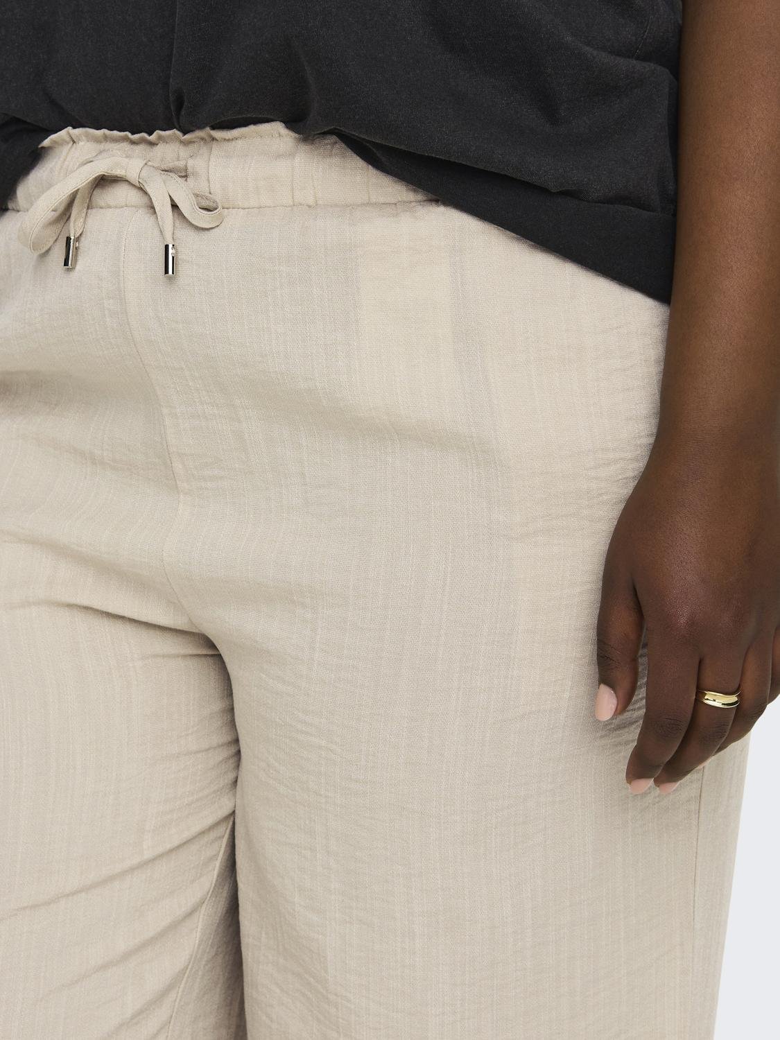 ONLY Pantalons Regular Fit -Pumice Stone - 15312294