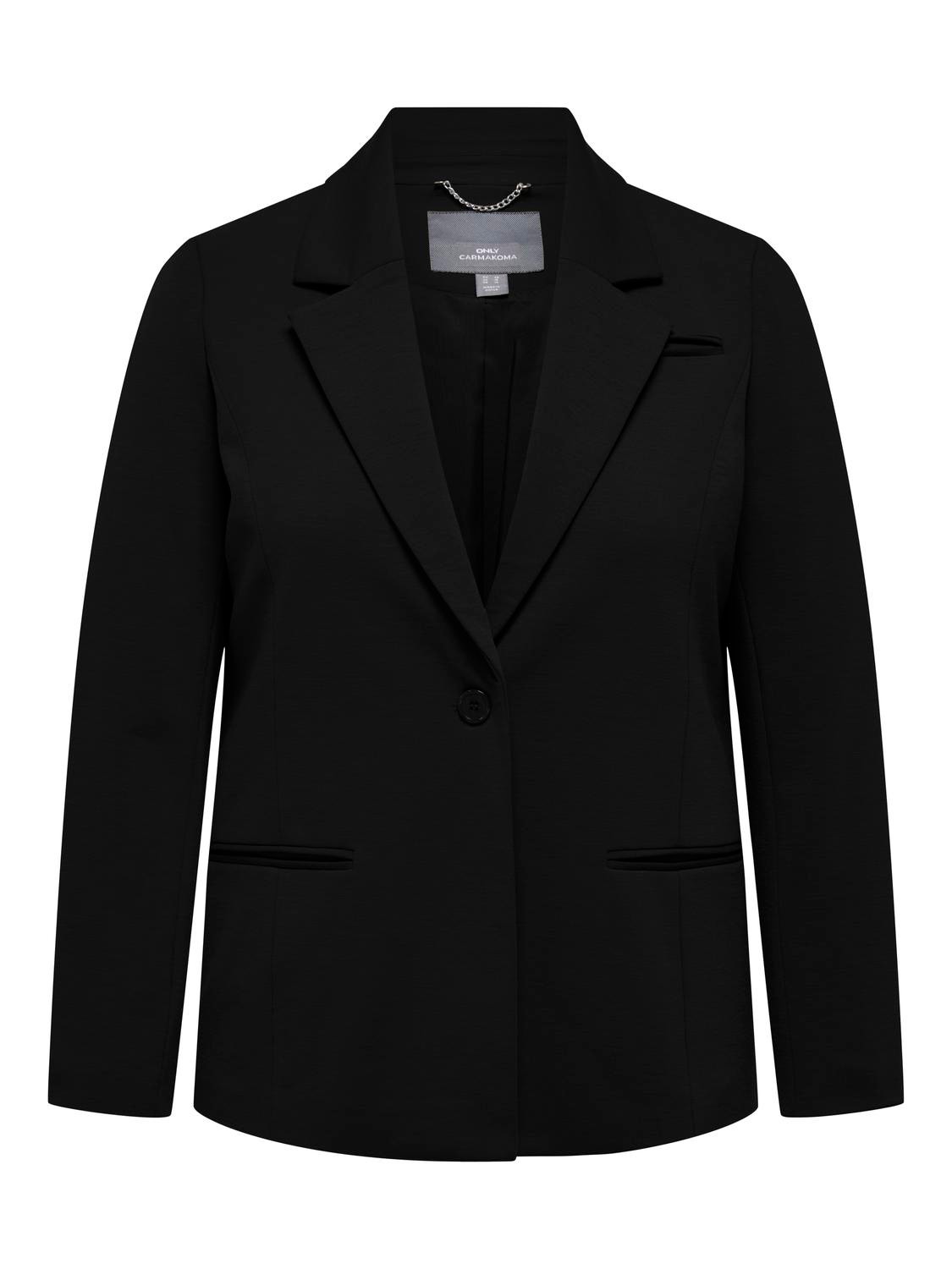 ONLY Blazers Relaxed Fit Col à revers Curve -Black - 15312298