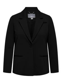 ONLY Relaxed Fit Reverse Curve Blazer -Black - 15312298