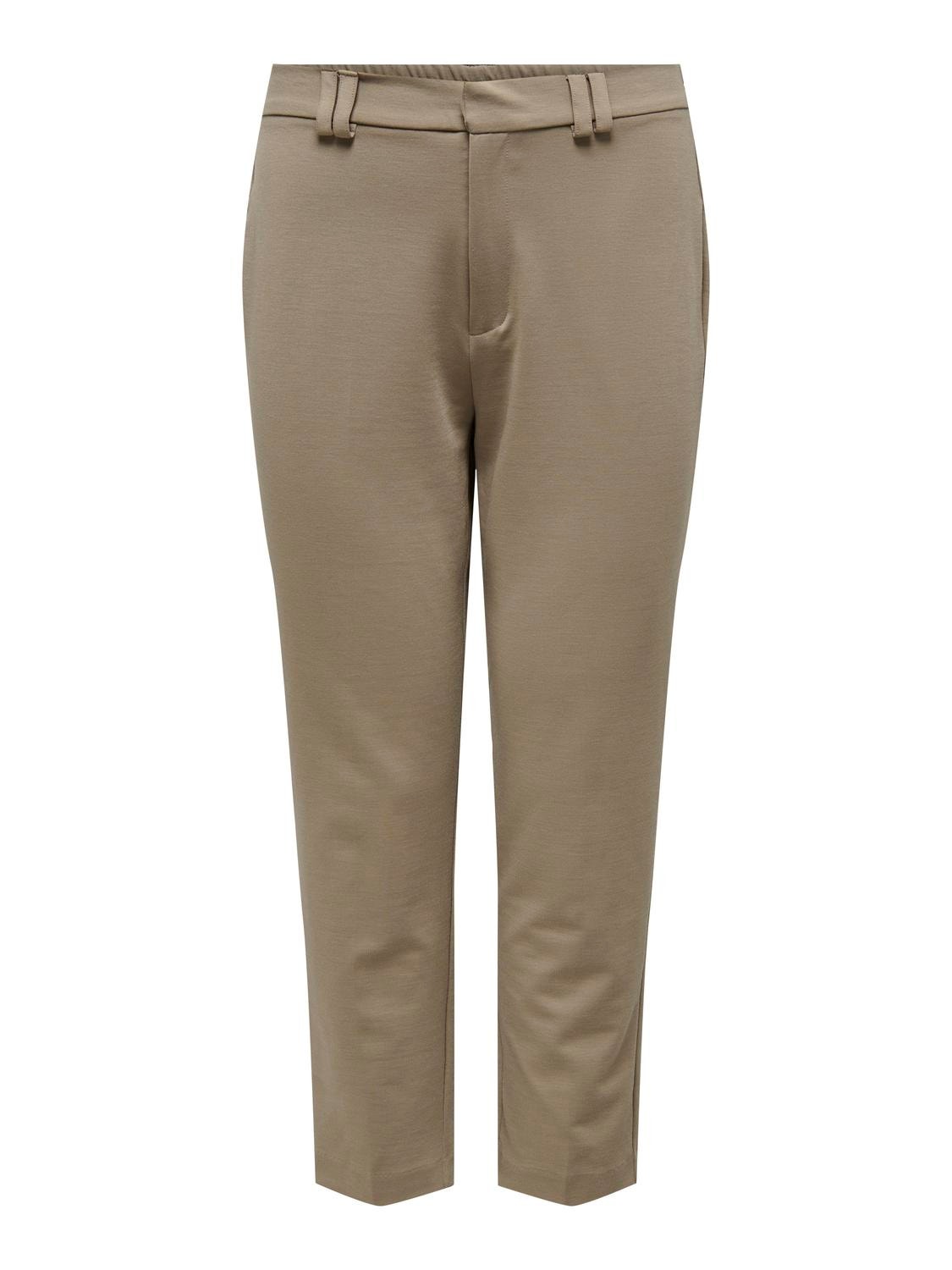 ONLY Curvy high waist trousers -Caribou - 15312306