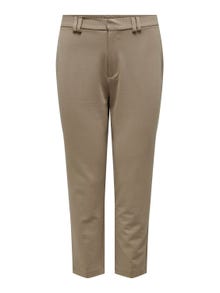 ONLY Flared Fit High waist Curve Trousers -Caribou - 15312306