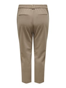 ONLY Curvy high waist trousersCurvy high waist trousers -Caribou - 15312306