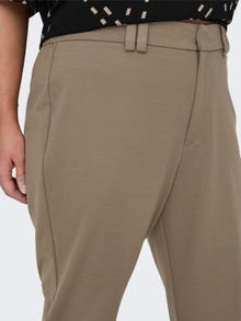 ONLY Curvy high waist trousersCurvy high waist trousers -Caribou - 15312306