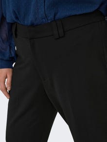 ONLY Curvy high waist trousers -Black - 15312306