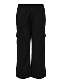 ONLY Curvy cargo trousers -Black - 15312311