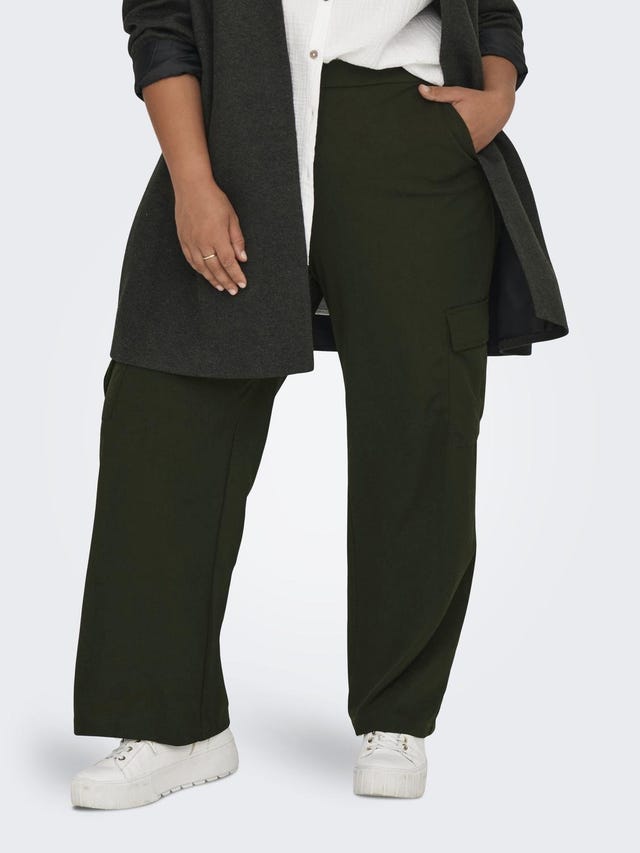 ONLY Curvy Straight fit cargo pants - 15312311