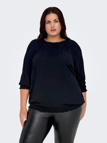 ONLY Tops Regular Fit Col rond -Black - 15312325