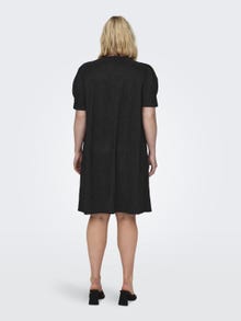 ONLY Vestido corto Corte regular Cuello en V -Black - 15312369