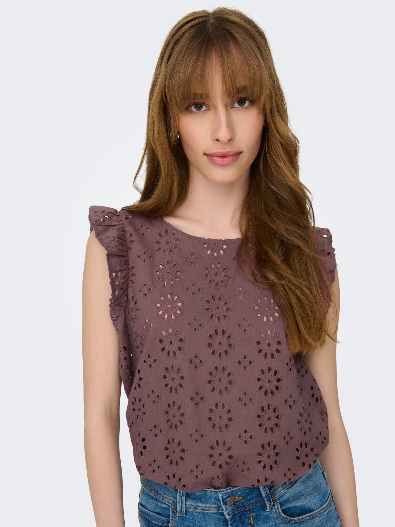 ONLY JDYVOLA Top -Rose Brown - 15312383