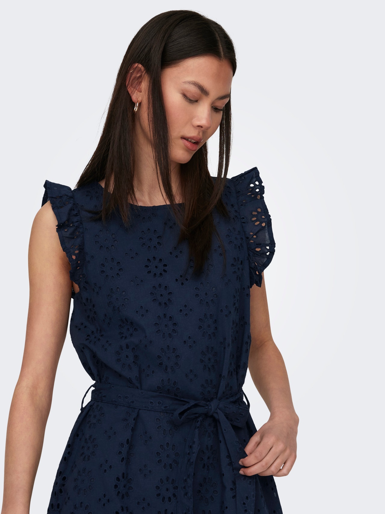 ONLY Embroidery anglaise dress -Sky Captain - 15312384