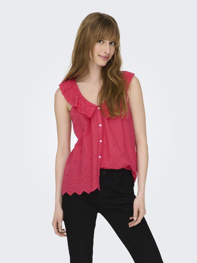 ONLY Detailed sleeveless top - 15312387