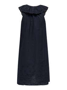 ONLY Mini Ærmeløs kjole med flæser -Sky Captain - 15312388