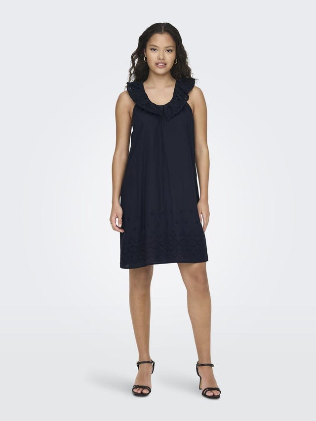 ONLY Regular Fit V-Neck Short dress - 15312388