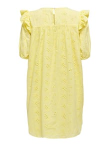 ONLY mini dress with frills -Popcorn - 15312391