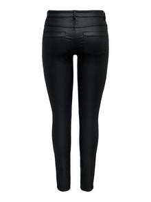 ONLY Pantalones Corte skinny -Black - 15312520