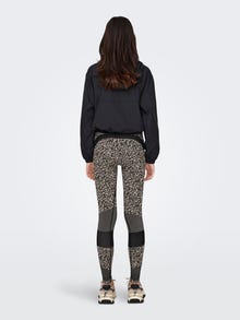 ONLY ONPJESSA Tight Fit Collants d'entraînement -Pumice Stone - 15312547