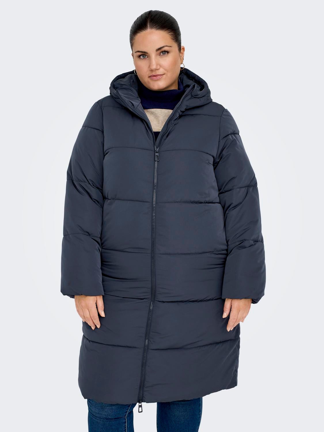 Name brand plus store size coats