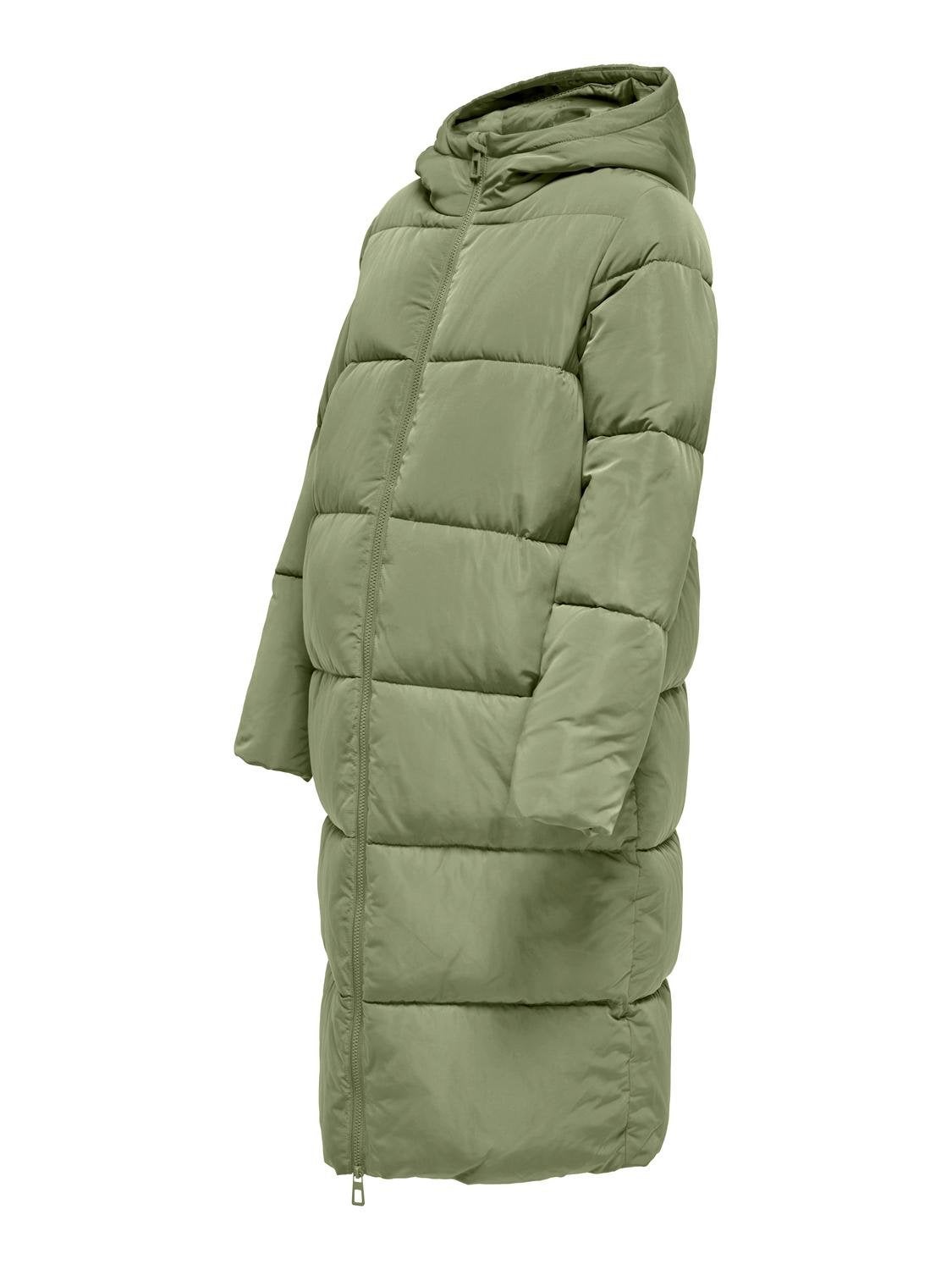 Hood Quilted Jacket with 30 discount ONLY