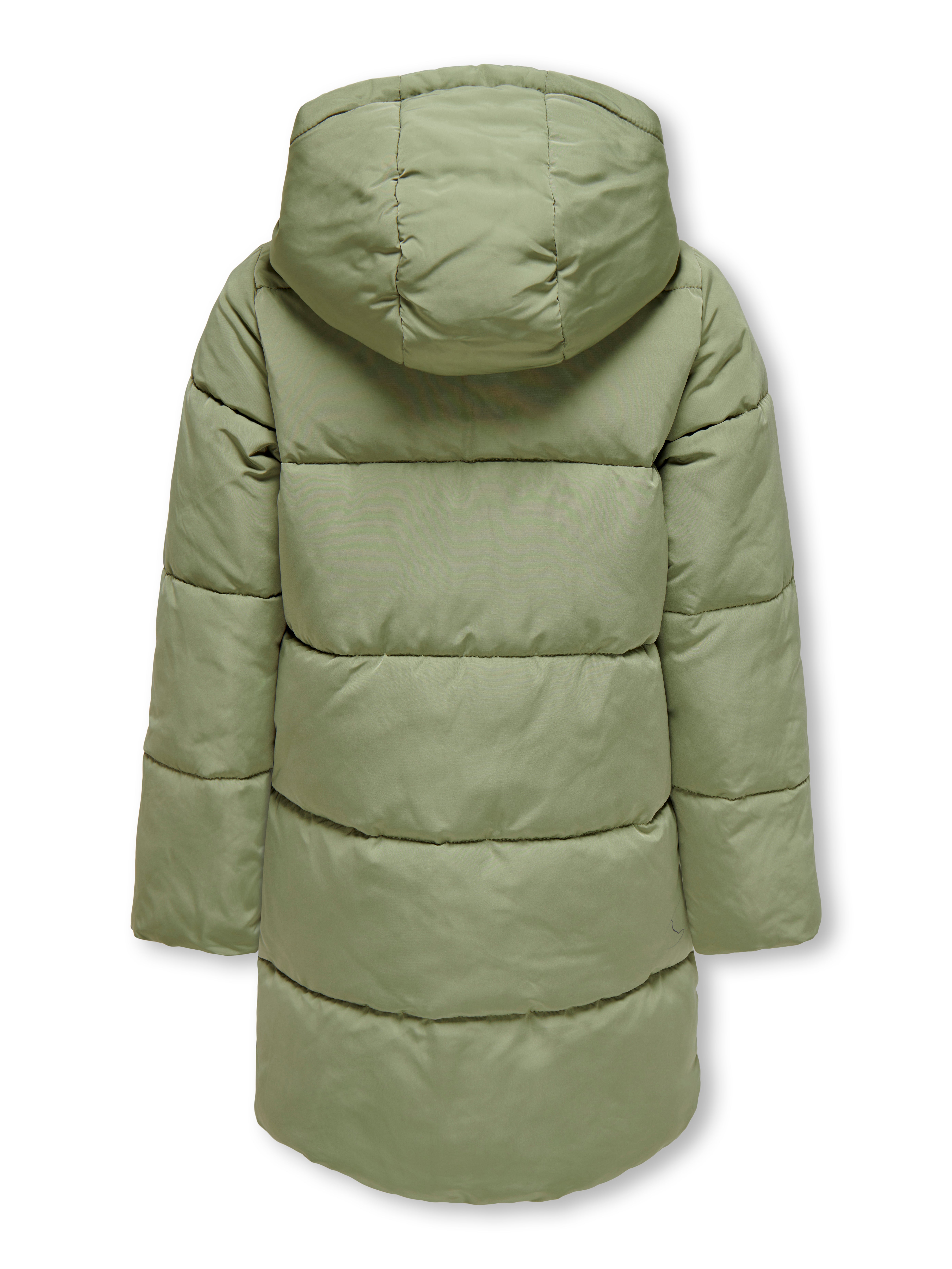 Vestes matelass es Capuche Dark Green ONLY