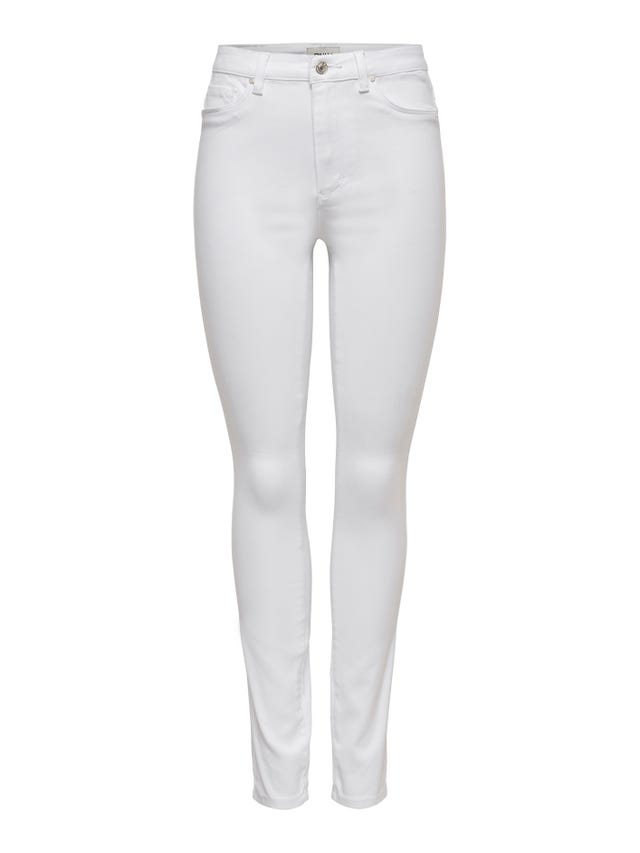 ONLY onlroyal hw sk jeans white tf - 15312568