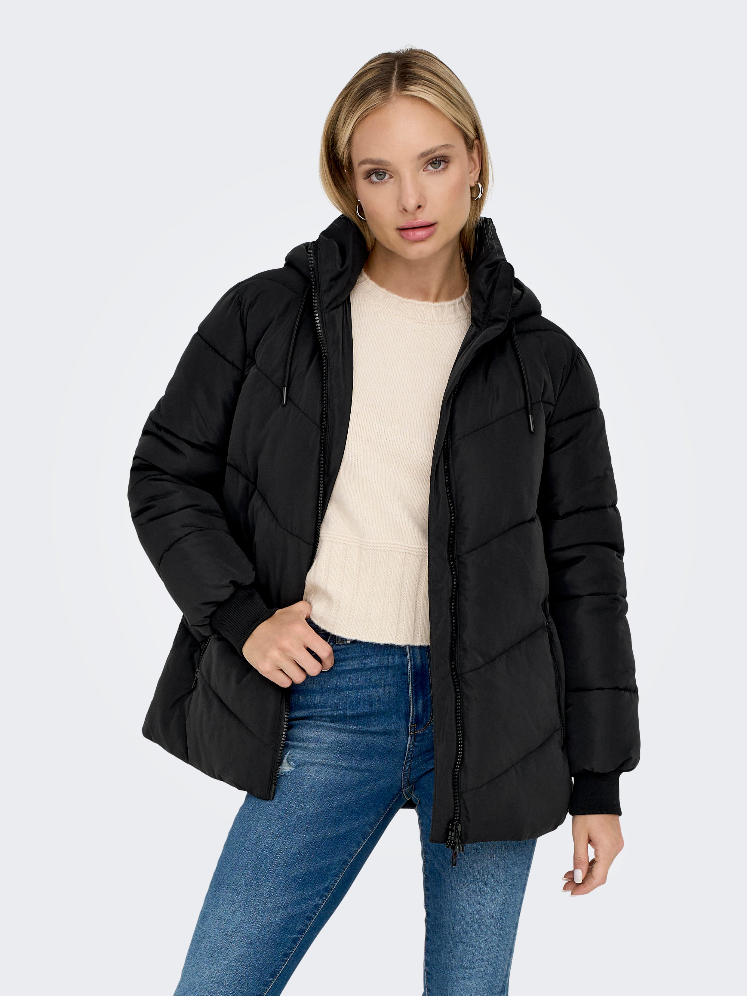 ONLMADDIE Steppmantel | Schwarz | ONLY®