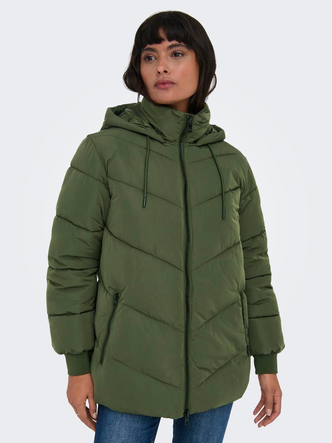 Short puffer hot sale