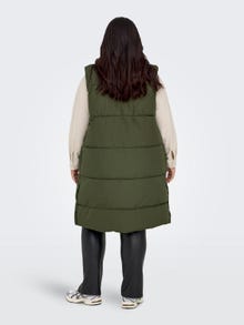 ONLY Round Neck Curve Otw Gilet -Forest Night - 15312584
