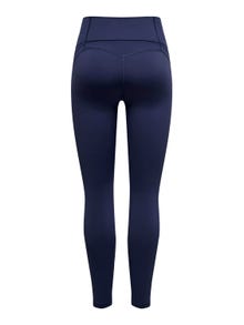 ONLY High waist training tights -Maritime Blue - 15312589