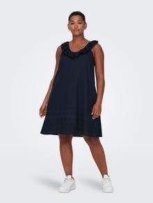 ONLY Tavapärane lõige V-kaelus Lühike kleit -Sky Captain - 15312626