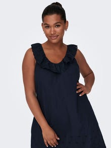 ONLY Tavapärane lõige V-kaelus Lühike kleit -Sky Captain - 15312626