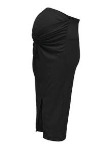 ONLY Mama skirt with knot detail -Black - 15312635