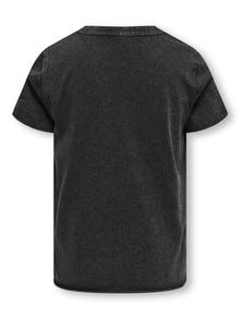 ONLY Normal geschnitten Rundhals T-Shirt -Black - 15312802