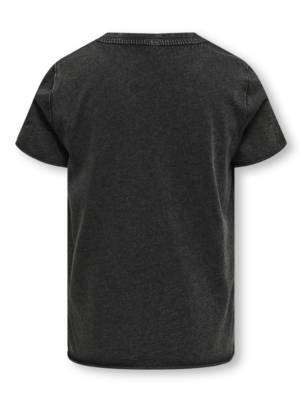 ONLY O-neck t-shirt -Black - 15312802