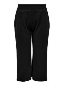 ONLY Pantalones Corte straight Curve -Black - 15312848